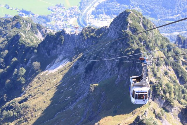The 4 best activities on the cable car in the Interzberg mountain Salzburg, Austria