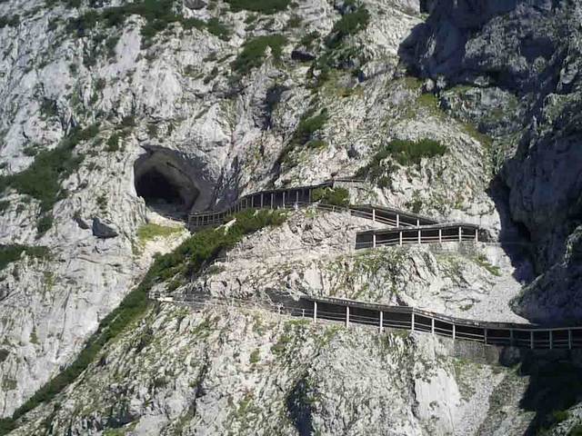 The Eisenisfelt Caves of Salzburg Austria