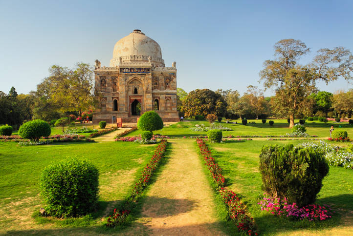 Lodi Gardens in Delhi India