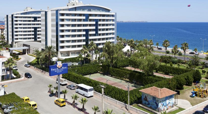 Antalya resorts on the sea