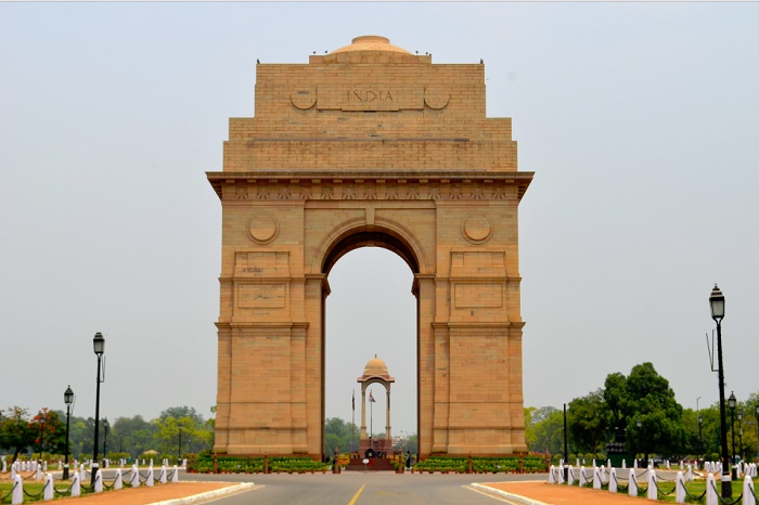 India Gate is one of the most important tourist places in New Delhi