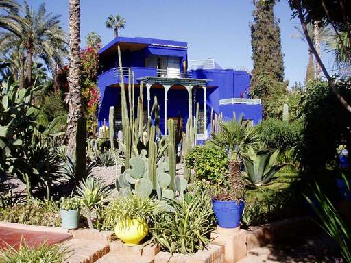 Majorelle Gardens Marrakech is one of the most beautiful gardens in Marrakech