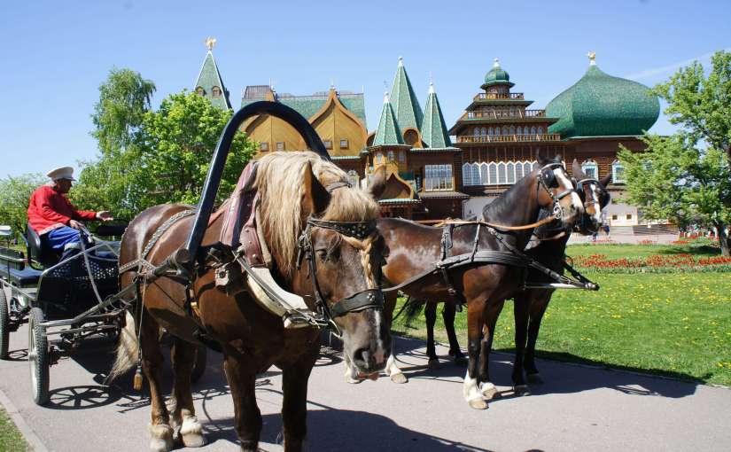 Kolomenskoye park is one of the most important tourist places in Moscow