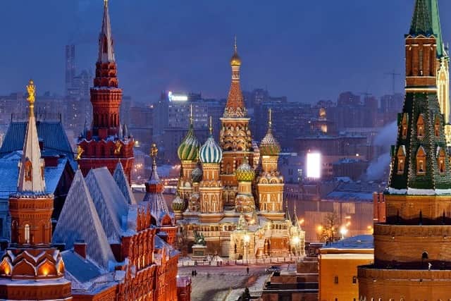 The Kremlin building, Moscow 