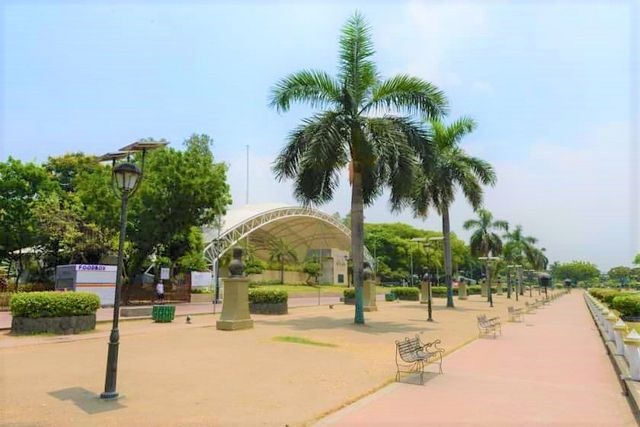 Rizal Park in the city of Manila, the Philippines