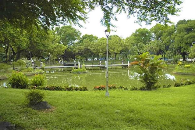 Rizal Park in Manila, Philippines