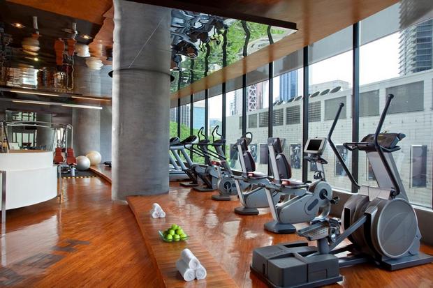 The Westin Kuala Hotel also boasts a fully equipped gym.