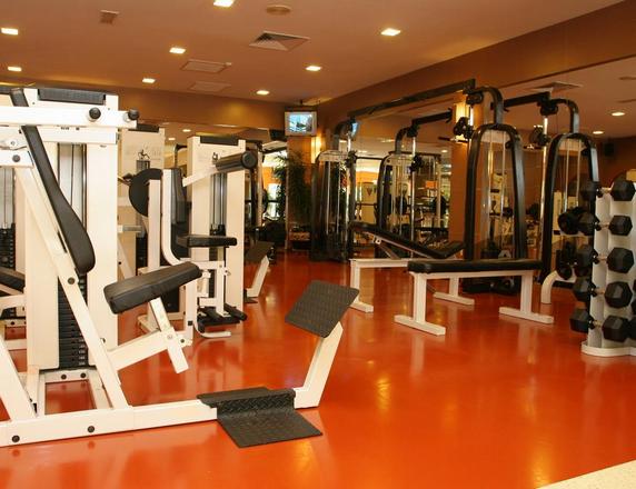 A fitness center is available inside the Sunway Resort Hotel and Spa in Kuala Lumpur.