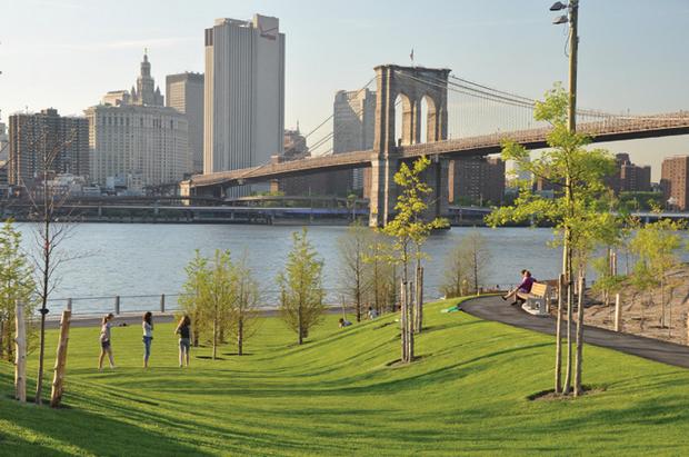 Brooklyn Bridge Park is one of the best tourist places in New York