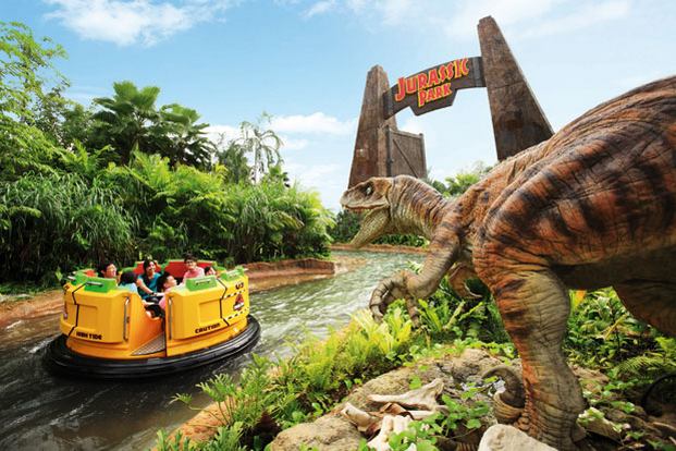 Universal Studios Theme Park in Sentosa, Singapore
