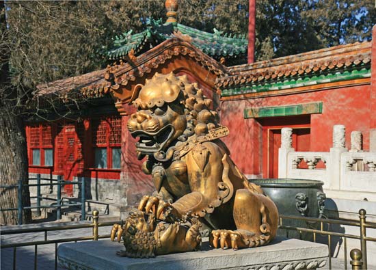 The Forbidden City is one of the best tourist places in Beijing, China