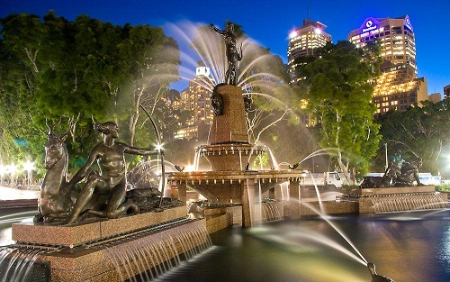 Hyde Park in Sydney