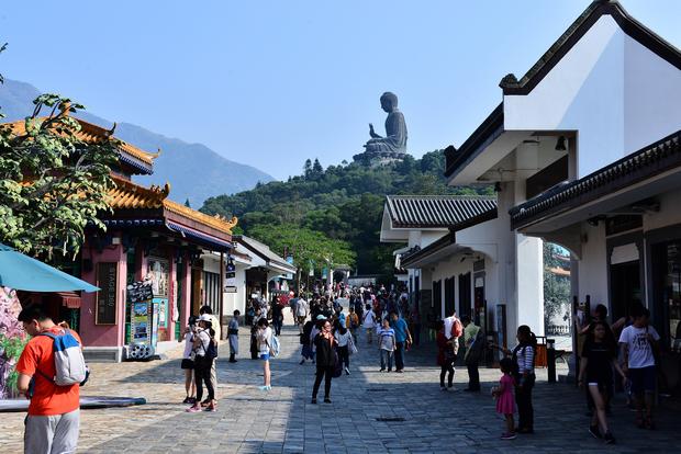 Lantau Island is one of the best tourist places in Hong Kong, China