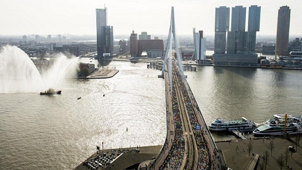 Erasmus Bridge is one of the best tourist places in Rotterdam 