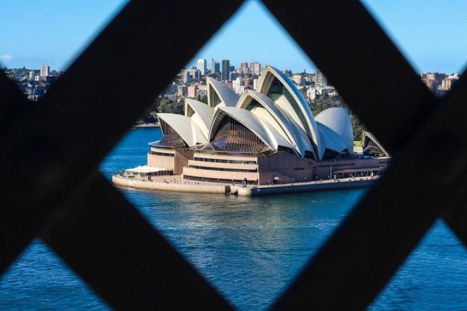 Sydney Harbor Bridge is one of the most important places of tourism in Sydney Australia
