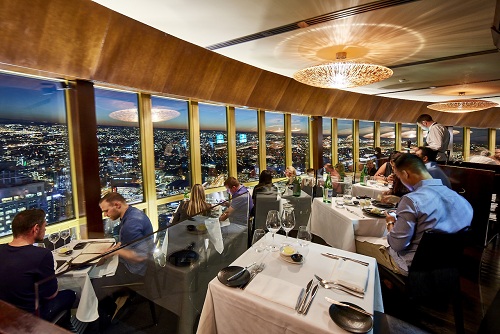 360 Restaurant in Sydney Tower