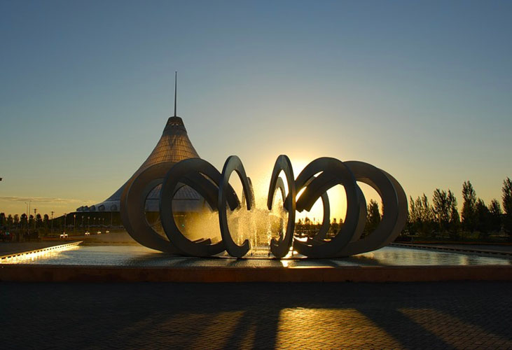 Khan Shater Theme Park in Astana