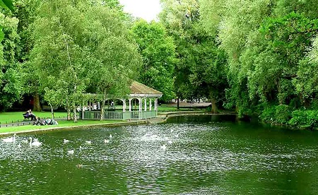 St. Stephen's Green Park in Dublin