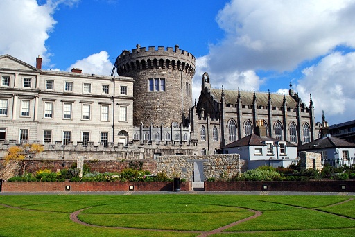 Exterior view of Dublin Castle