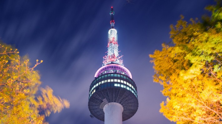 N Seoul Tower - South Korea is one of the best tourist places in Seoul