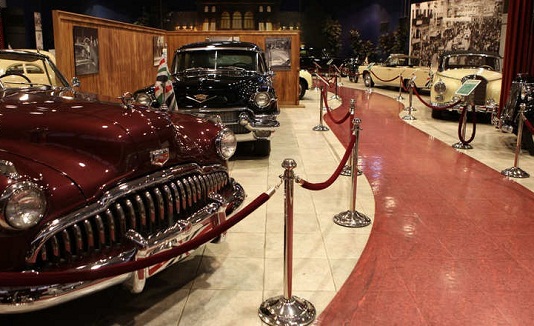 Royal Automobile Museum at King Hussein Gardens in Amman
