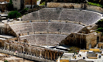 Tour of the Romen amphitheater in Amman