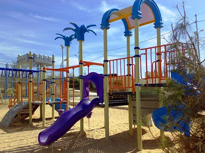 Children's playground near Aqaba Water Park