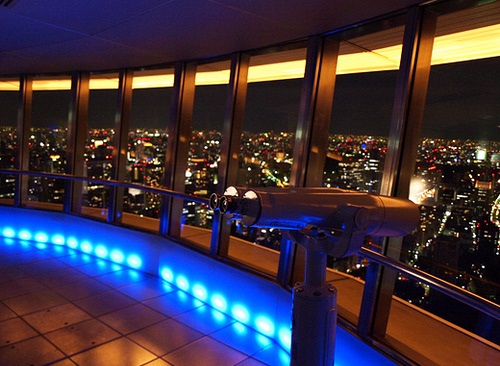 The private observatory of the Tokyo Tower