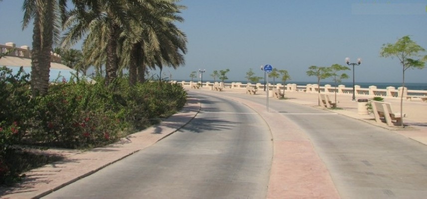 The waterfront in Al Khobar