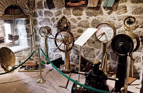 Old machines at the Rahmi Kog Museum in Istanbul 