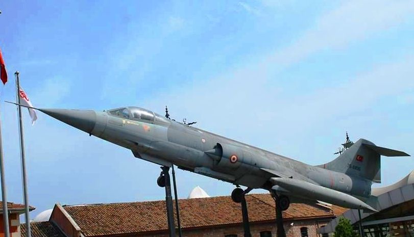 Airplanes of the Rahmi Koj Museum in Istanbul 