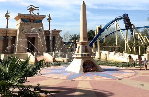 A tour of the entertainment city of Asterix in Paris, France