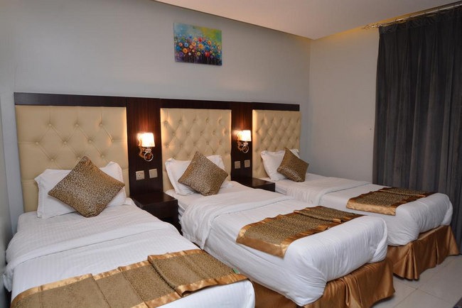 Comfortable family rooms in hotel apartments in Al Khobar 