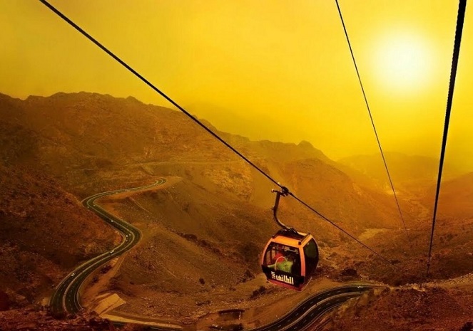 A trip to the Taif cable car
