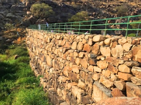 Saiysad Dam near Saiysad National Park in Taif