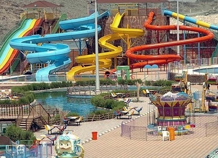 Water games in Al-Hadban Park in Taif - the best parks in Taif