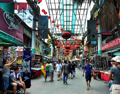 Petaling Street in Kuala Lumpur Chinatown