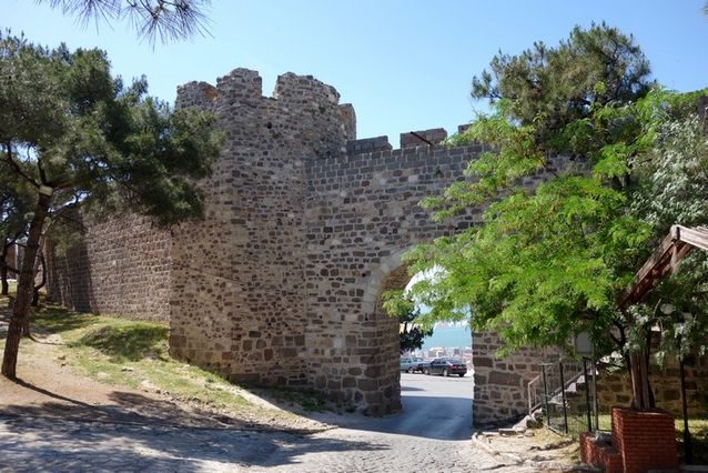 Kadıvıkali Castle in Izmir, Turkey