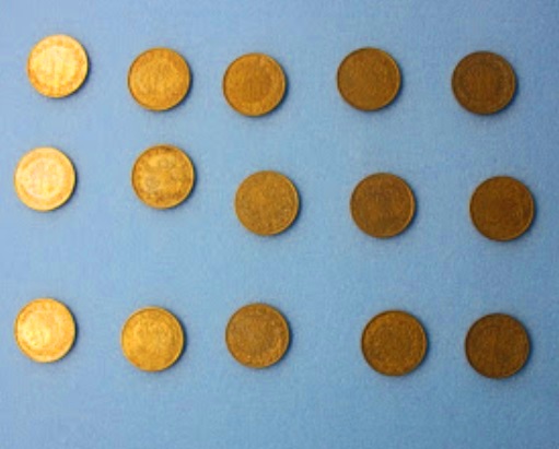 The hall of coins at the Museum of Archeology and Ethnography in Samsun