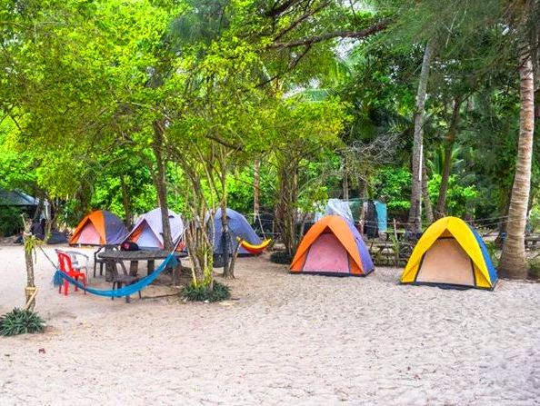 Camping on Bayar Island in Langkawi