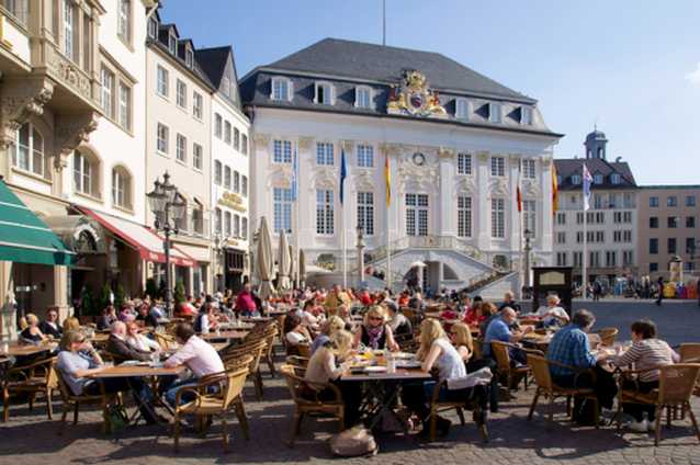 Sternstras Street in Germany is one of the most beautiful tourist destinations in Bonn, Germany 