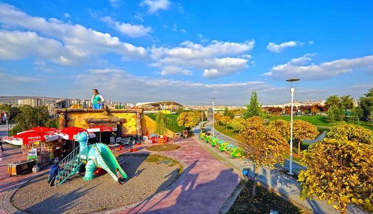Wonderland Park is one of the most important places of tourism in Turkey, Ankara