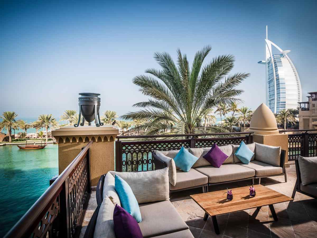 The Dubai Palace Hotel offers impressive views