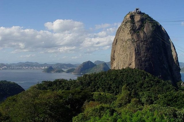 Sugar Mountain Rio de Janeiro is one of the most famous landmarks of Rio de Janeiro