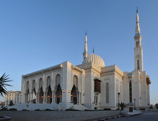 The Prince Abdul Qadir Mosque in Constantine is one of the best tourist places in Constantine
