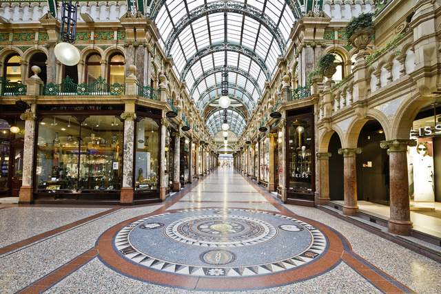 Victoria Square in Leeds is one of the best tourist places in Leeds England