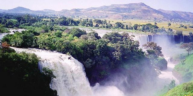 Blue Nile waterfalls, Dar Bahr
