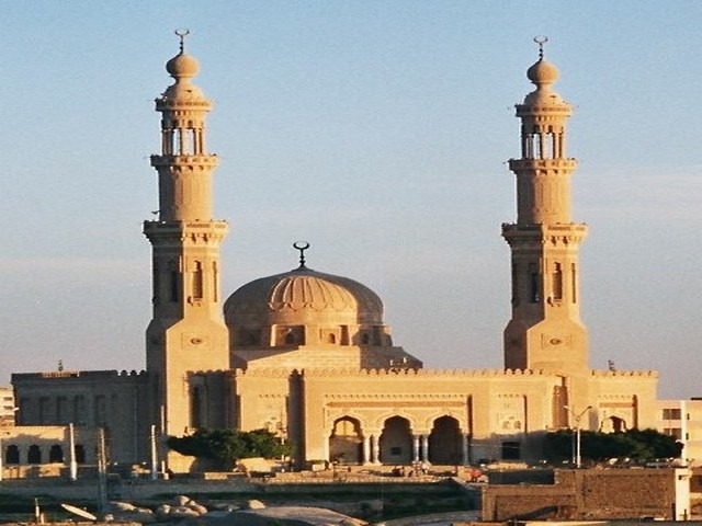 El-Tabya Mosque in Aswan