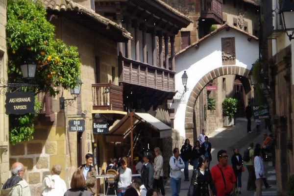 The Spanish village in Barcelona is considered one of the most important places of tourism in Spain