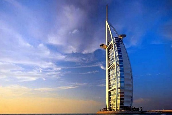 Burj Al Arab is one of the most famous towers in Dubai